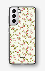 Samsung Galaxy S21 Plus Hard Case – Vintage Rose - View 1