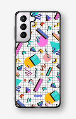 Samsung Galaxy S21 Plus Hard Case – 80s Memphis - View 1