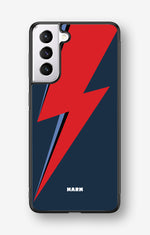 Samsung Galaxy S21 Plus Hard Case – Blue Bowie - View 1