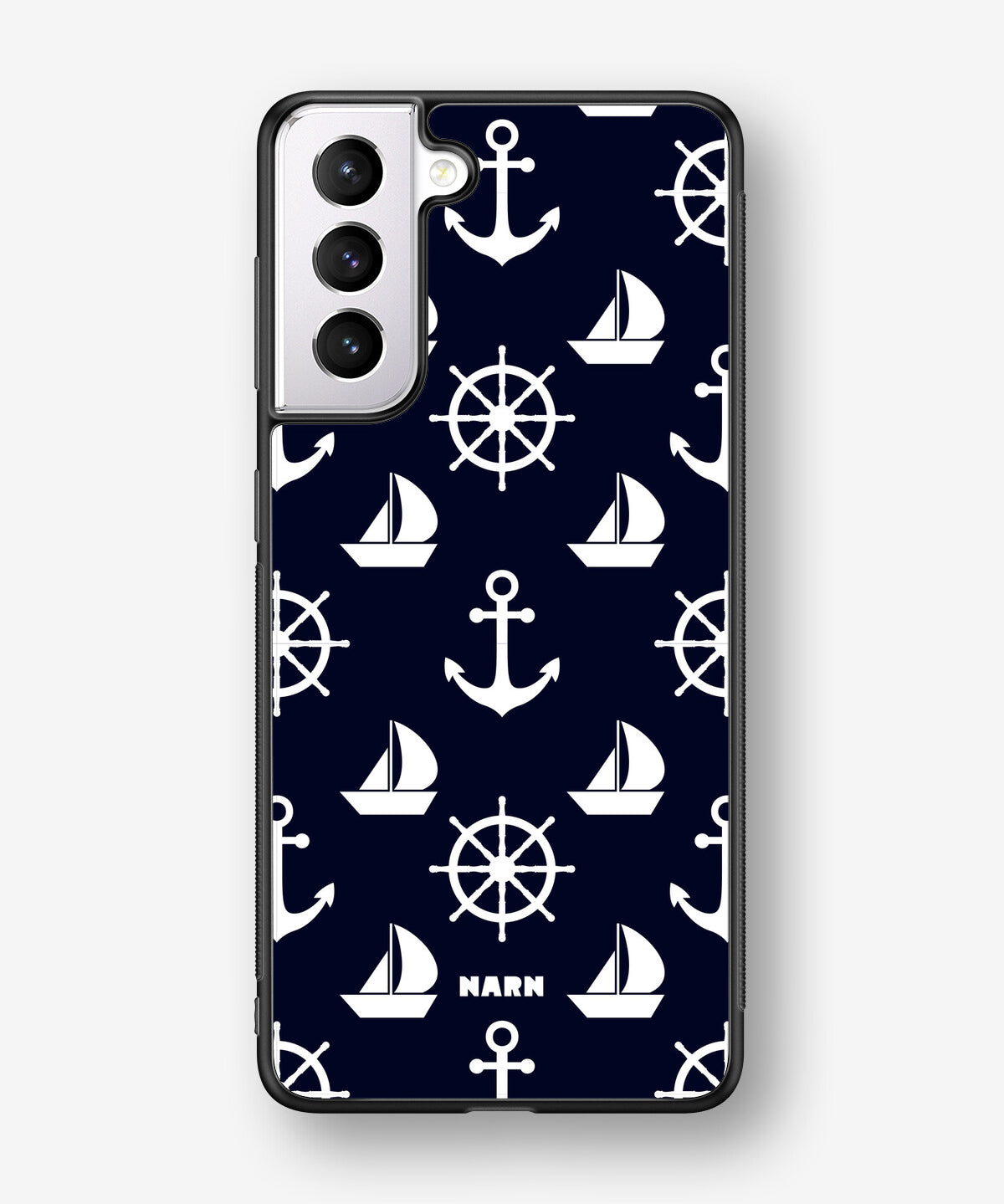Samsung Galaxy S21 Plus Hard Case – Deep Blue Voyage - View 1