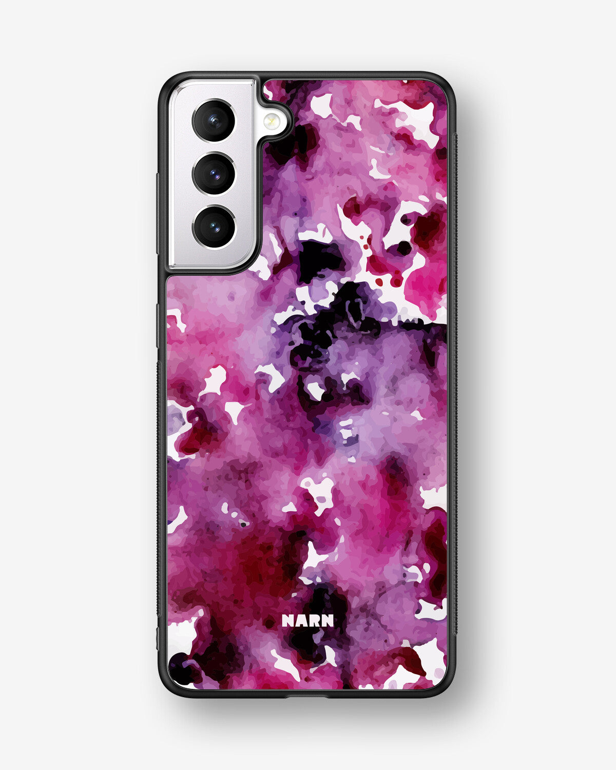 Samsung Galaxy S21 Plus Hard Case – Floral Splash - View 1