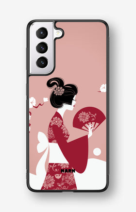 Samsung Galaxy S21 Plus Hard Case – Geisha - View 1