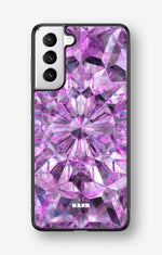 Samsung Galaxy S21 Plus Hard Case – Lavender Crystals - View 1