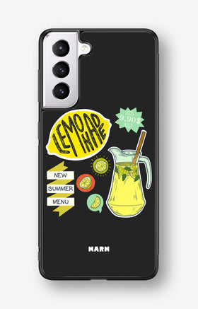 Samsung Galaxy S21 Plus Hard Case – Lemon Summer - View 1
