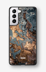 Samsung Galaxy S21 Plus Hard Case – Molten Gold - View 1