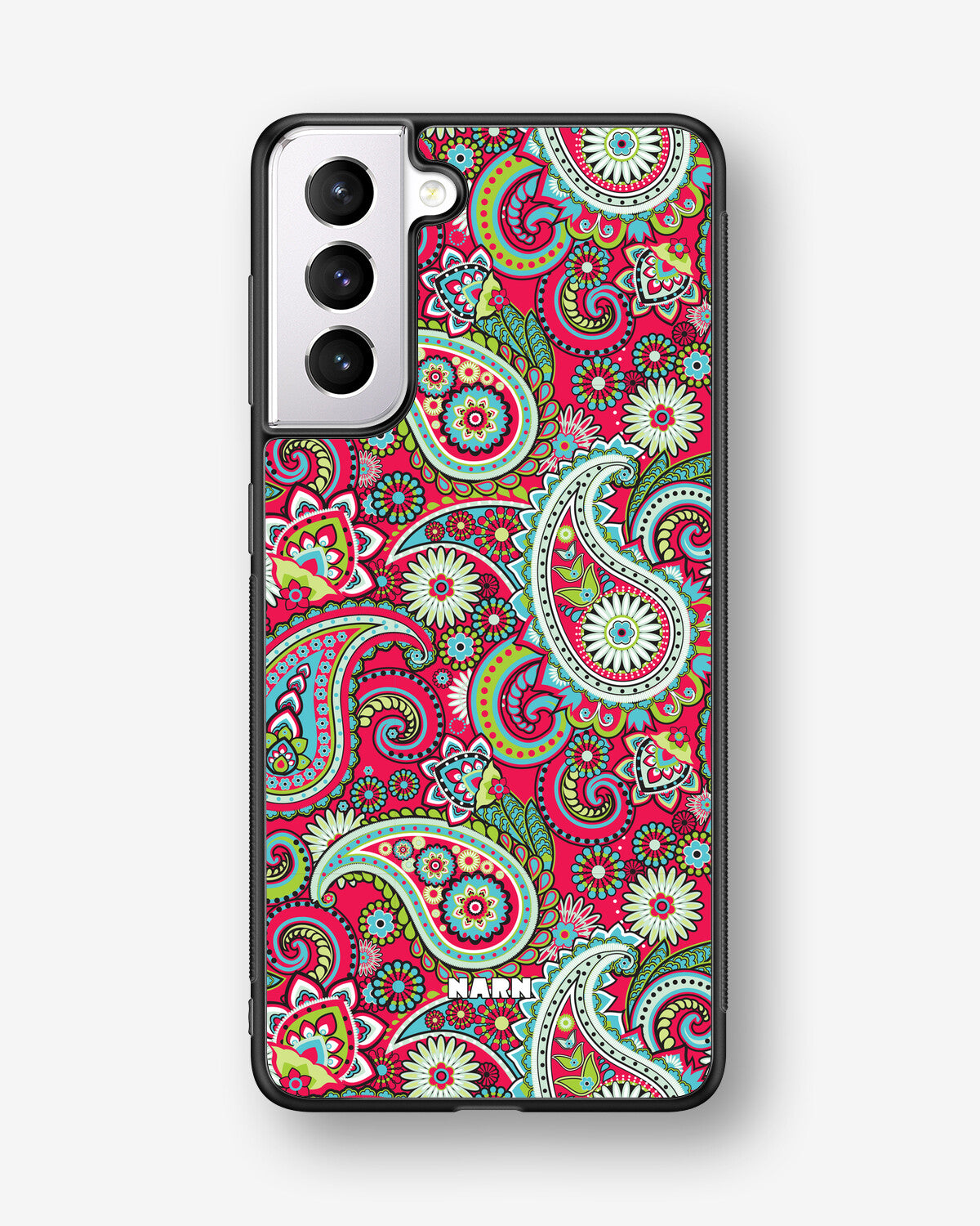 Samsung Galaxy S21 Plus Hard Case – Paisley Paradise - View 1