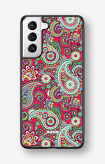 Samsung Galaxy S21 Plus Hard Case – Paisley Paradise - View 1
