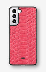 Samsung Galaxy S21 Plus Hard Case – Pink Snake - View 1