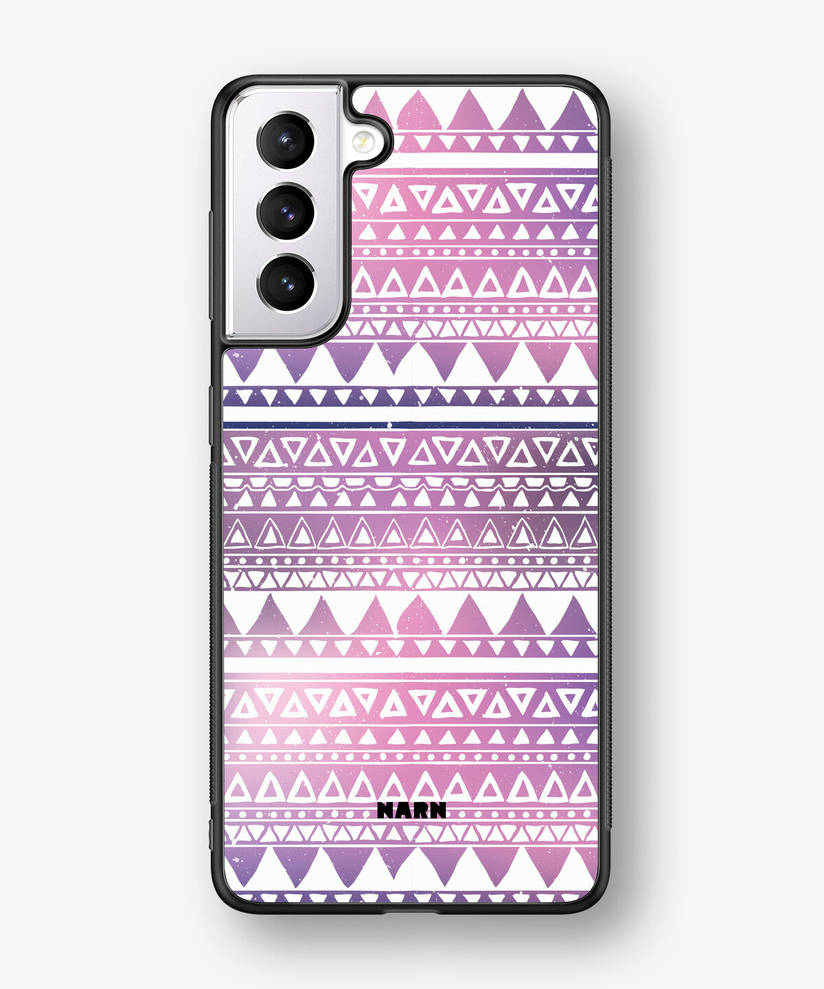 Samsung Galaxy S21 Plus Hard Case – Purple Aztec - View 1