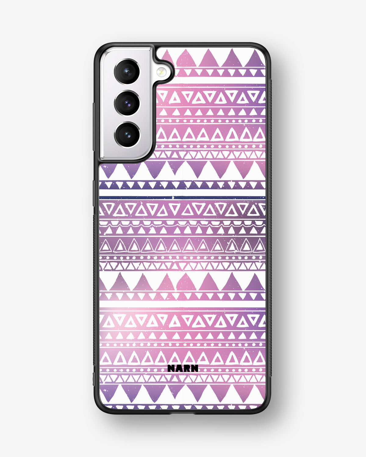 Samsung Galaxy S21 Plus Hard Case – Purple Aztec - View 1