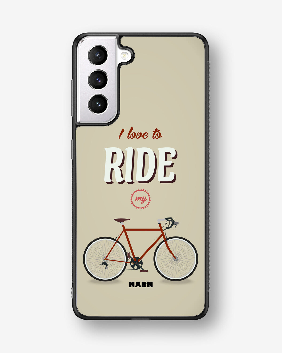 Samsung Galaxy S21 Plus Hard Case – Ride My Bicycle - View 1