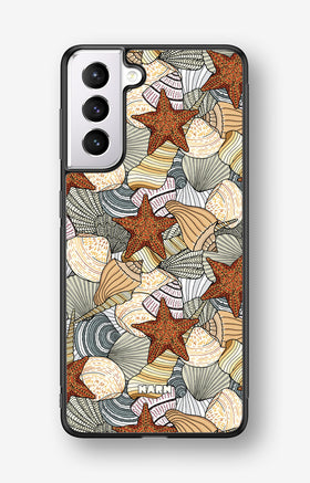 Samsung Galaxy S21 Plus Hard Case – Sea Shells - View 1