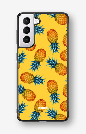 Samsung Galaxy S21 Plus Hard Case – Sunny Pineapple - View 1