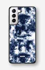 Samsung Galaxy S21 Plus Hard Case – Tie Dye Blue - View 1