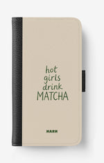Samsung Galaxy S21 Plus Wallet Case - Drink Matcha - View 1