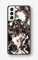 Samsung Galaxy S21 Hard Case – Marble Brown - View 1