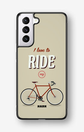 Samsung Galaxy S21 Hard Case – Ride My Bicycle - View 1