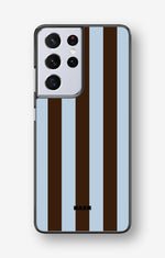 Samsung Galaxy S21 Ultra Hard Case – Bistro Stripes - View 1