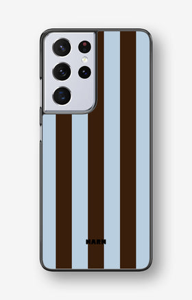 Samsung Galaxy S21 Ultra Hard Case – Bistro Stripes - View 1