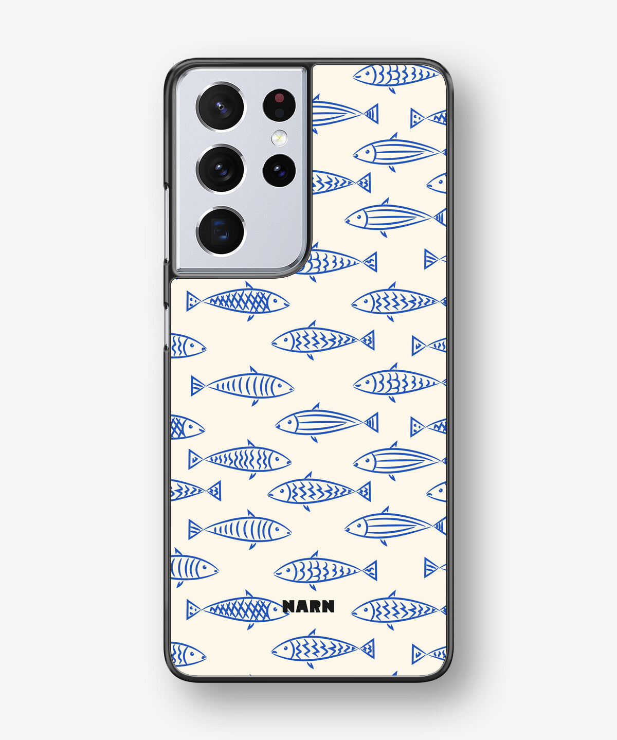 Samsung Galaxy S21 Ultra Hard Case – Blue Catch - View 1