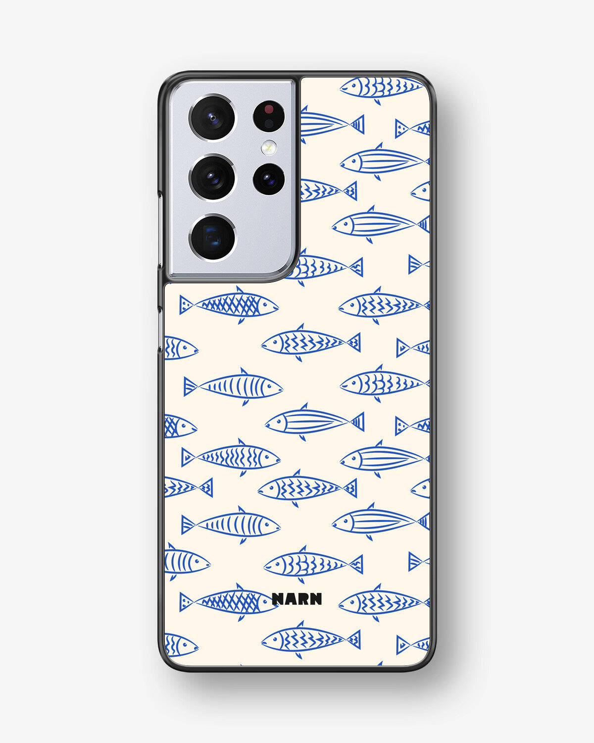 Samsung Galaxy S21 Ultra Hard Case – Blue Catch - View 1