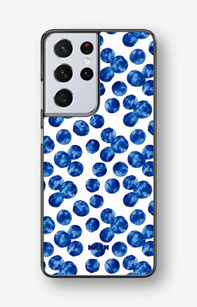 Samsung Galaxy S21 Ultra Hard Case – Blue Pick - View 1