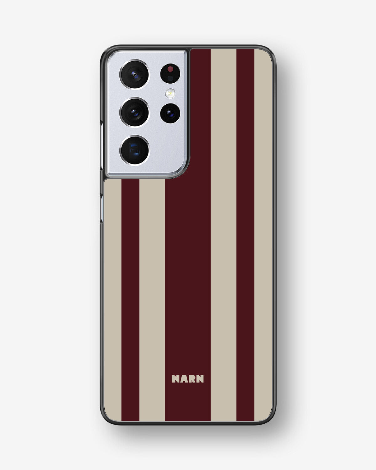 Samsung Galaxy S21 Ultra Hard Case – Bordeaux Stripe - View 1