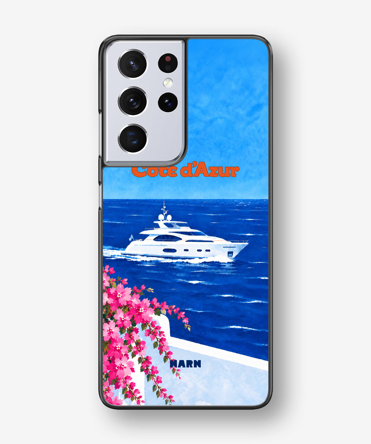 Samsung Galaxy S21 Ultra Hard Case – Cap Bleu - View 1