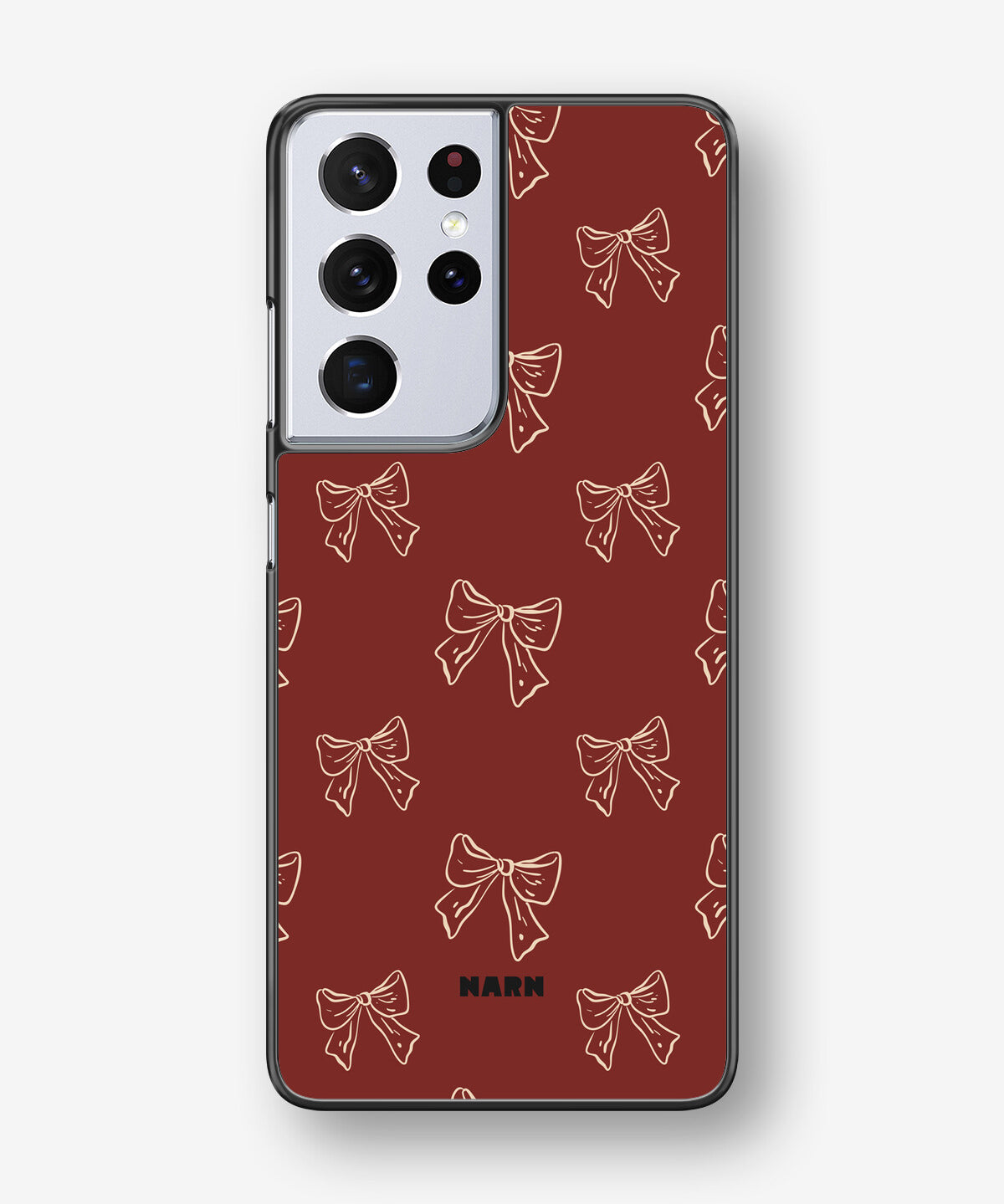 Samsung Galaxy S21 Ultra Hard Case – Cherry Bows - View 1