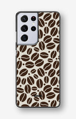 Samsung Galaxy S21 Ultra Hard Case – Coffee Beans - View 1