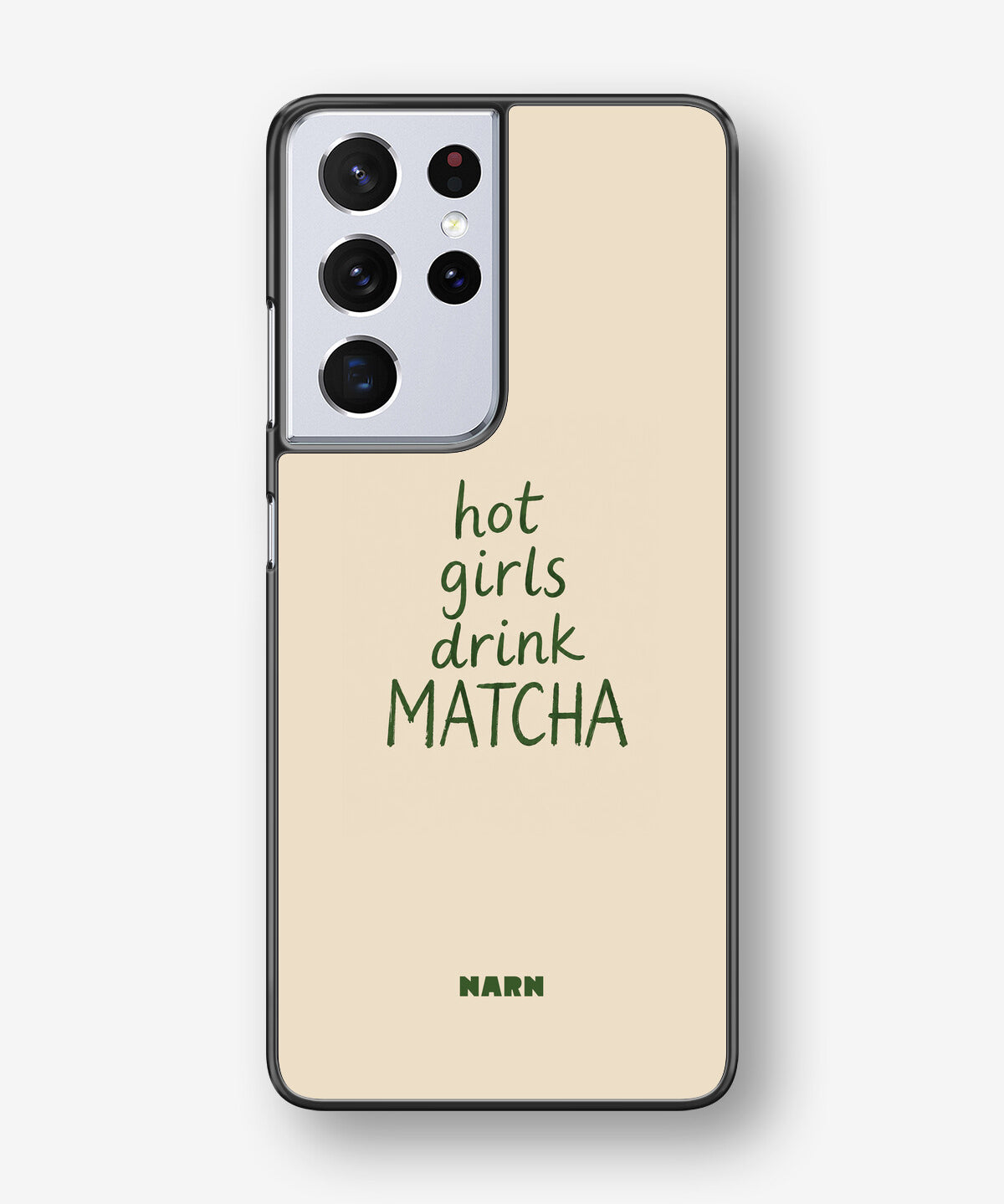 Samsung Galaxy S21 Ultra Hard Case – Drink Matcha - View 1