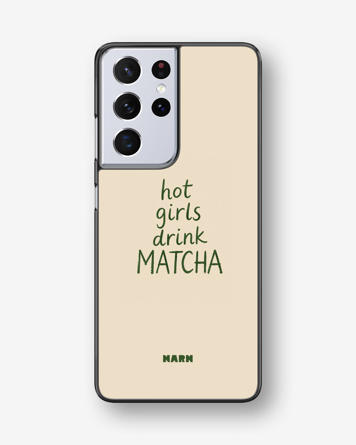 Samsung Galaxy S21 Ultra Hard Case – Drink Matcha - View 1