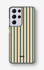Samsung Galaxy S21 Ultra Hard Case – Evergreen Stripe - View 1