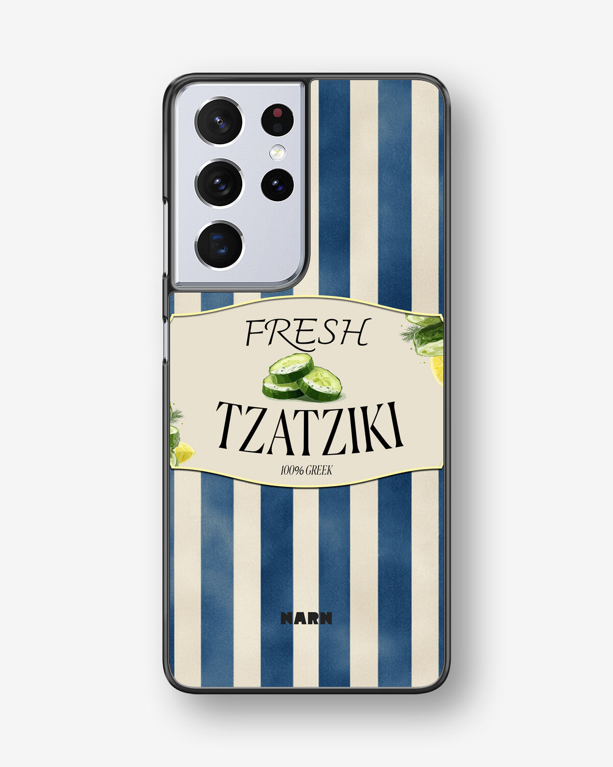 Samsung Galaxy S21 Ultra Hard Case – Greek Blues - View 1