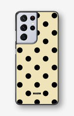 Samsung Galaxy S21 Ultra Hard Case – Honey Dots - View 1