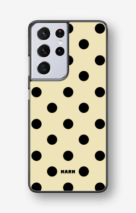 Samsung Galaxy S21 Ultra Hard Case – Honey Dots - View 1