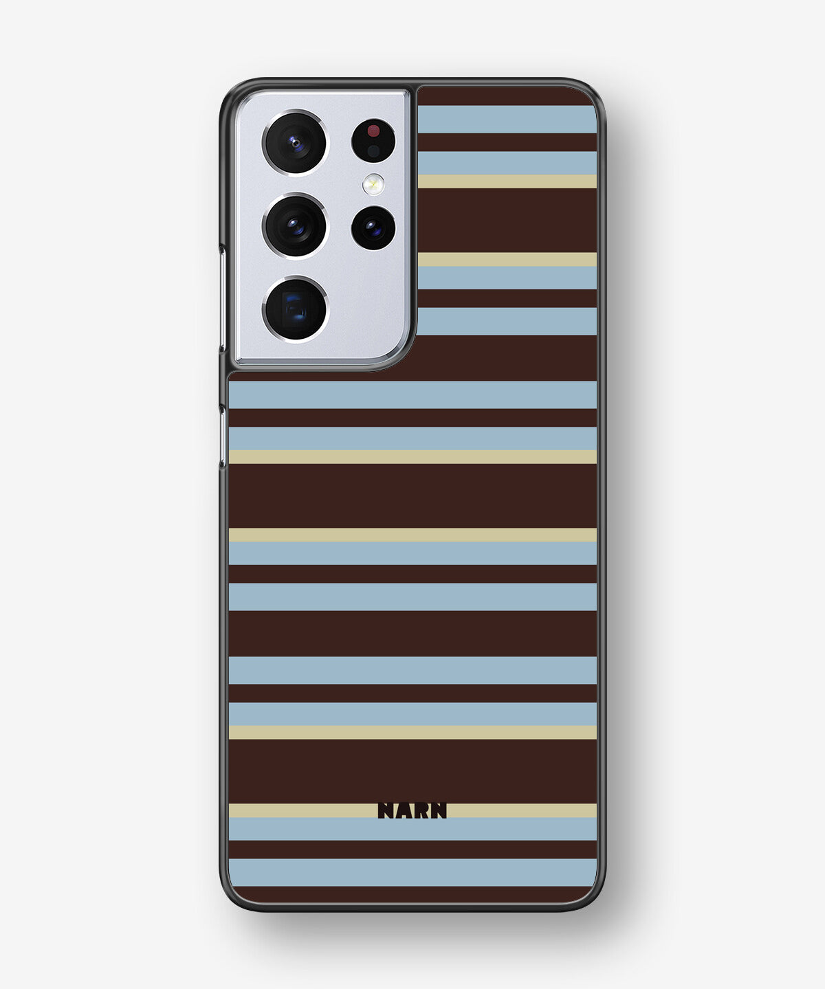 Samsung Galaxy S21 Ultra Hard Case – Latte Lines - View 1