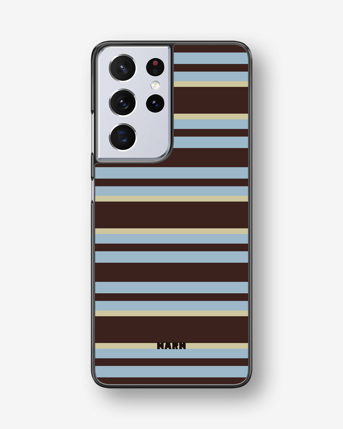 Samsung Galaxy S21 Ultra Hard Case – Latte Lines - View 1