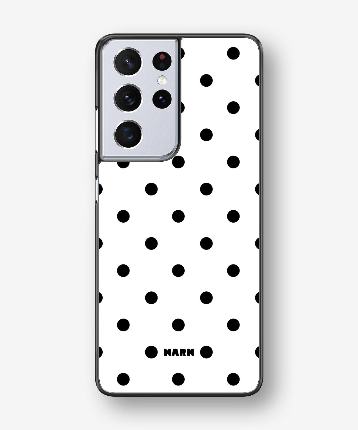Samsung Galaxy S21 Ultra Hard Case – Mono Dots - View 1