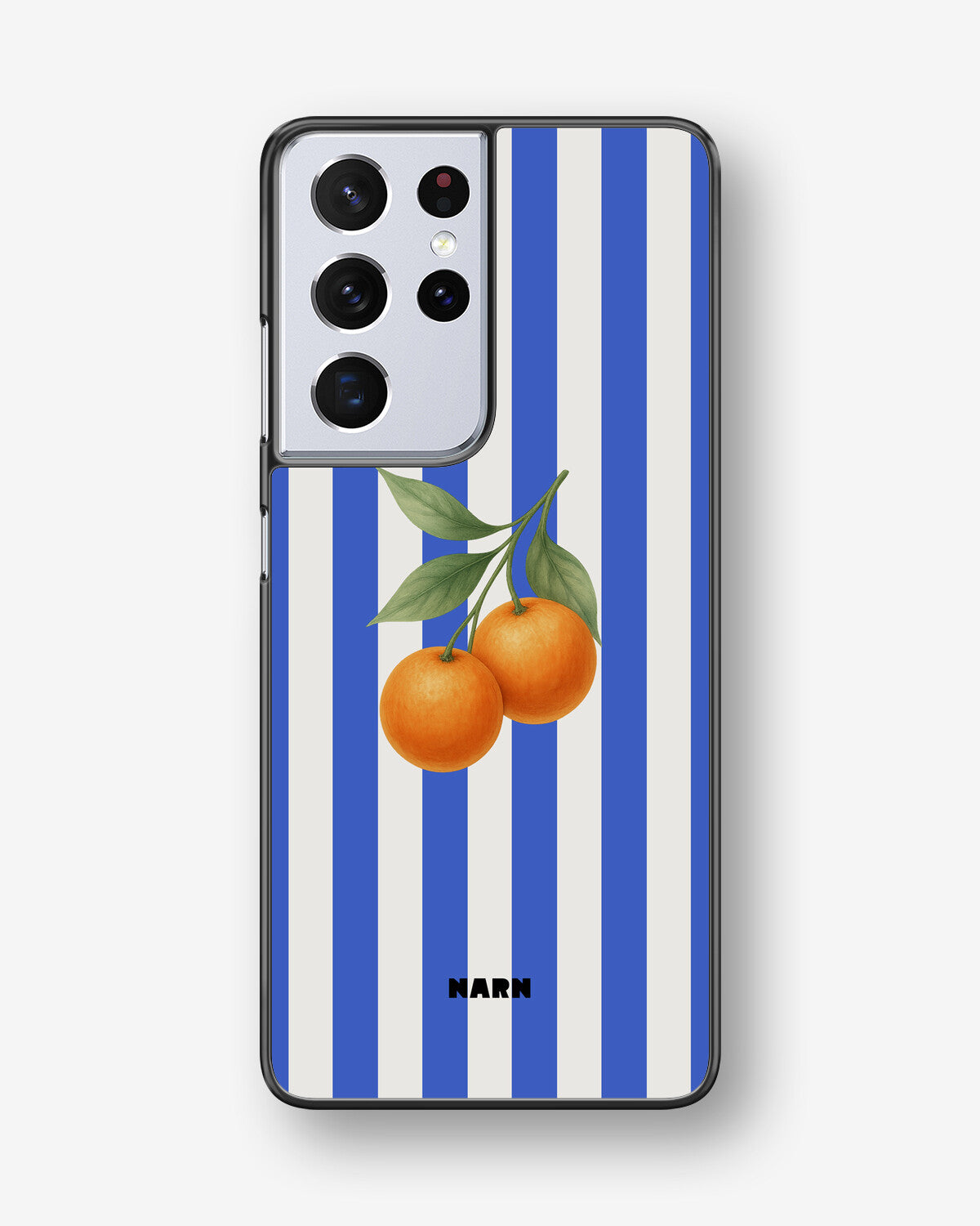 Samsung Galaxy S21 Ultra Hard Case – Orange Stripes - View 1