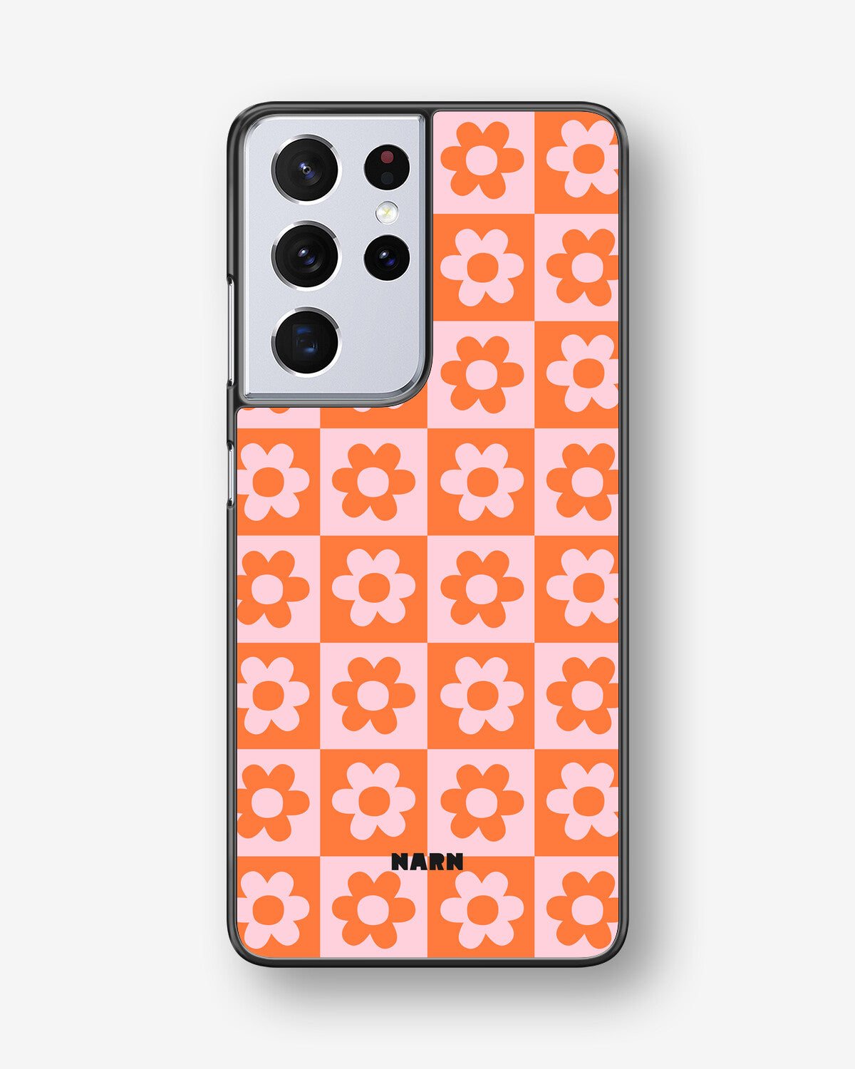 Samsung Galaxy S21 Ultra Hard Case – Peach Petals - View 1