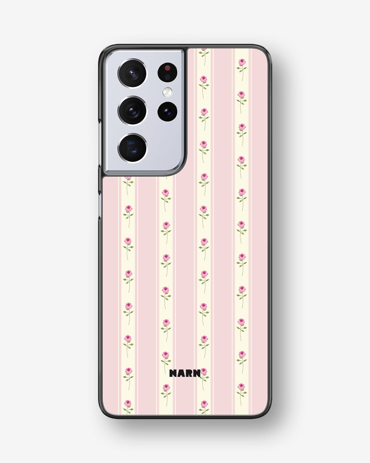 Samsung Galaxy S21 Ultra Hard Case – Rose Lines - View 1