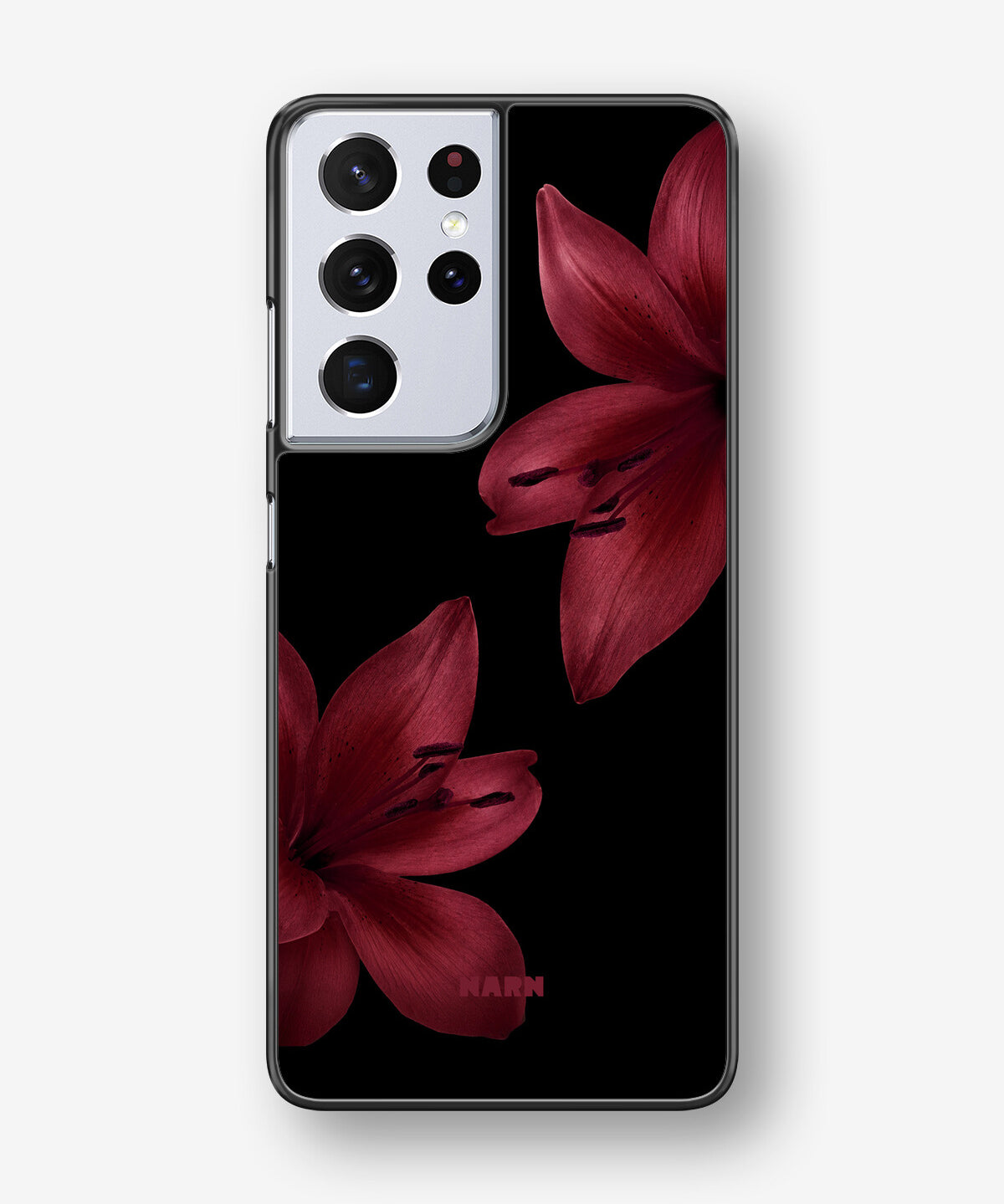 Samsung Galaxy S21 Ultra Hard Case – Ruby Lily - View 1