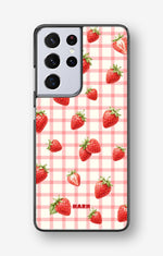 Samsung Galaxy S21 Ultra Hard Case – Strawbella - View 1