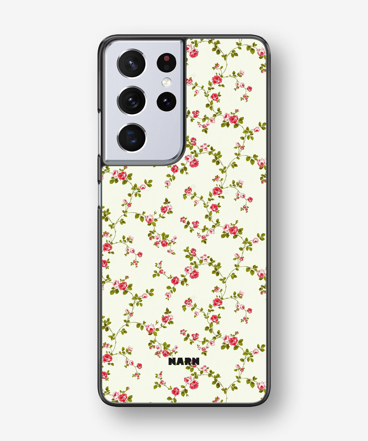 Samsung Galaxy S21 Ultra Hard Case – Vintage Rose - View 1