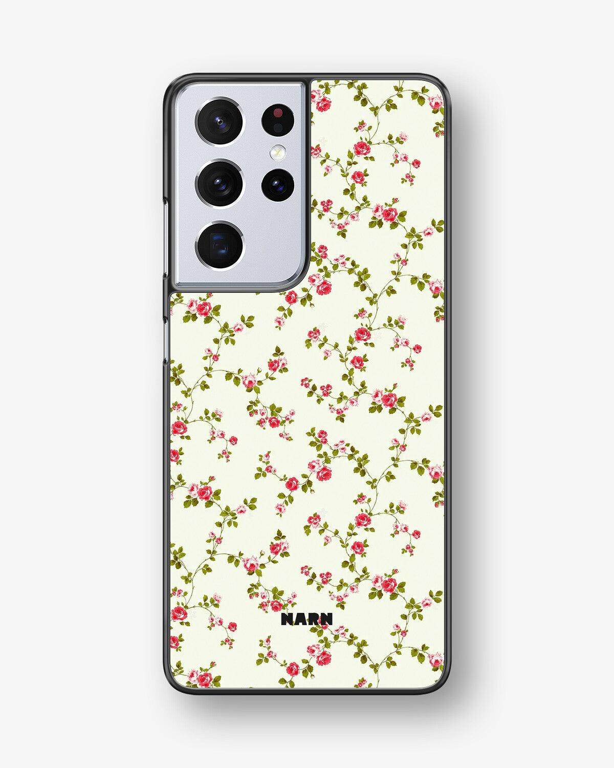 Samsung Galaxy S21 Ultra Hard Case – Vintage Rose - View 1