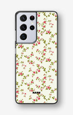 Samsung Galaxy S21 Ultra Hard Case – Vintage Rose - View 1