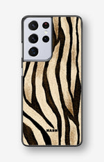 Samsung Galaxy S21 Ultra Hard Case – Wild Zebra - View 1