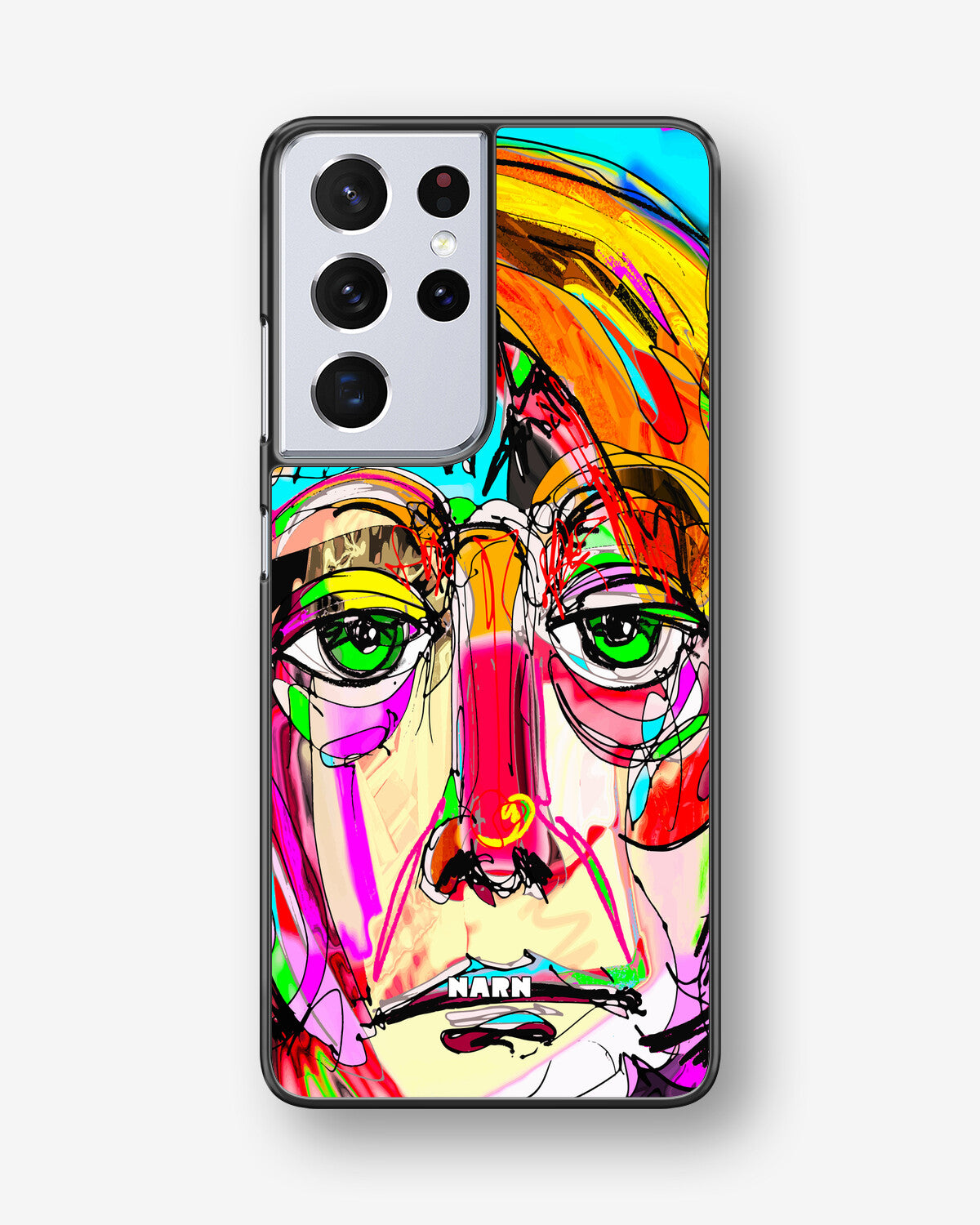Samsung Galaxy S21 Ultra Hard Case – Abstract Portrait - View 1