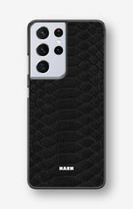 Samsung Galaxy S21 Ultra Hard Case – Black Snake - View 1
